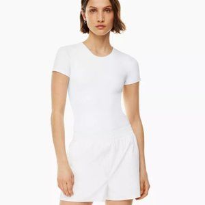 Contour Crew Shortsleeve Bodysuit White S Regular